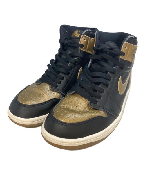 NIKE（ナイキ）NIKE (ナイキ) AIR JORDAN 1 RETRO HIGH OG　DZ5485-071 ゴールド×ブラック サイズ:28.5の古着・服飾アイテム