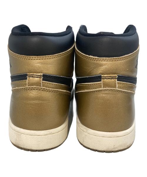NIKE（ナイキ）NIKE (ナイキ) AIR JORDAN 1 RETRO HIGH OG　DZ5485-071 ゴールド×ブラック サイズ:28.5の古着・服飾アイテム