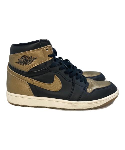 NIKE（ナイキ）NIKE (ナイキ) AIR JORDAN 1 RETRO HIGH OG　DZ5485-071 ゴールド×ブラック サイズ:28.5の古着・服飾アイテム