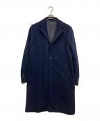 UNIVERSAL LANGUAGE×COLOMBOユニバーサルランゲージ×コロンボ）の古着「ピュアカシミヤチェスターコート　7523R204」｜ネイビー