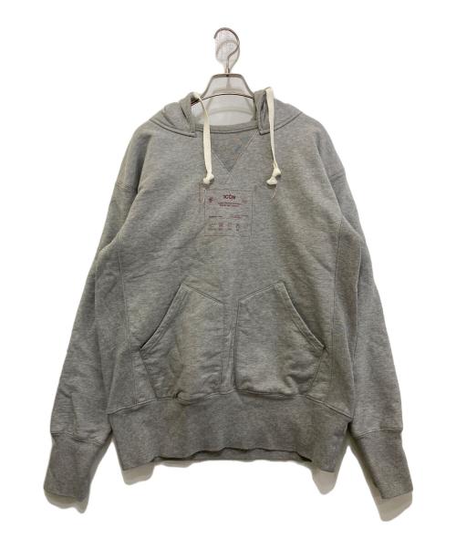 Maison Margiela（メゾンマルジェラ）Maison Margiela (メゾンマルジェラ) 1CON HOODY グレー サイズ:48の古着・服飾アイテム