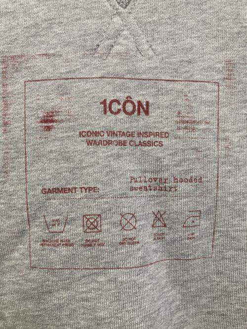 Maison Margiela（メゾンマルジェラ）Maison Margiela (メゾンマルジェラ) 1CON HOODY グレー サイズ:48の古着・服飾アイテム