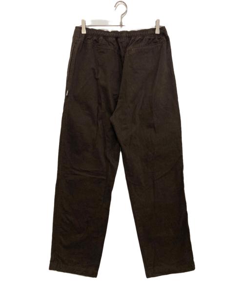 stussy（ステューシー）stussy (ステューシー) Brushed Beach イージーパンツ　116553 ブラウン サイズ:Mの古着・服飾アイテム