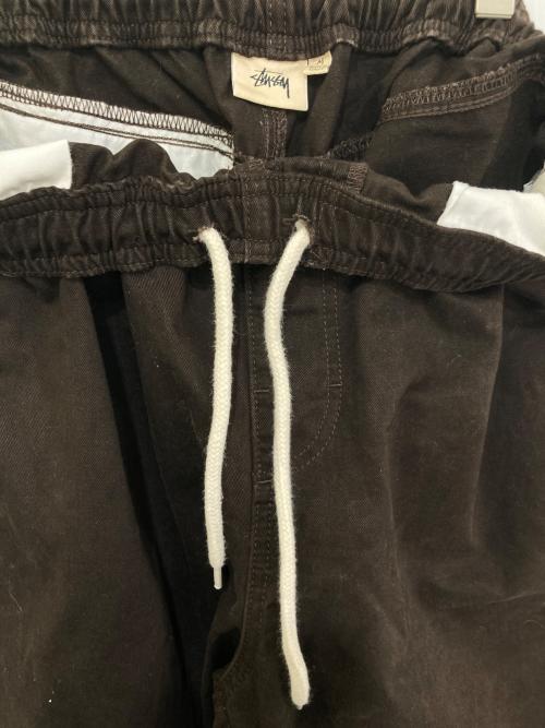 stussy（ステューシー）stussy (ステューシー) Brushed Beach イージーパンツ　116553 ブラウン サイズ:Mの古着・服飾アイテム