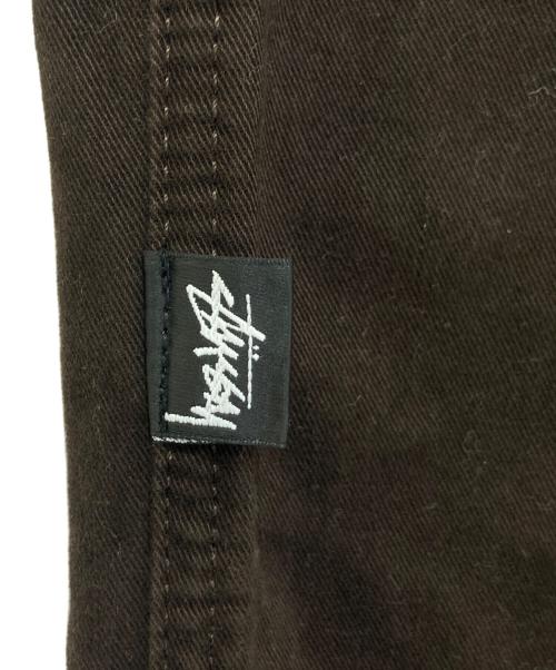 stussy（ステューシー）stussy (ステューシー) Brushed Beach イージーパンツ　116553 ブラウン サイズ:Mの古着・服飾アイテム