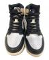 中古・古着 NIKE (ナイキ) WMNS AIR JORDAN 1 RETRO HI OG　FD2596-021 ベージュ×ブラック×ホワイト サイズ:26.5 未使用品：13000円