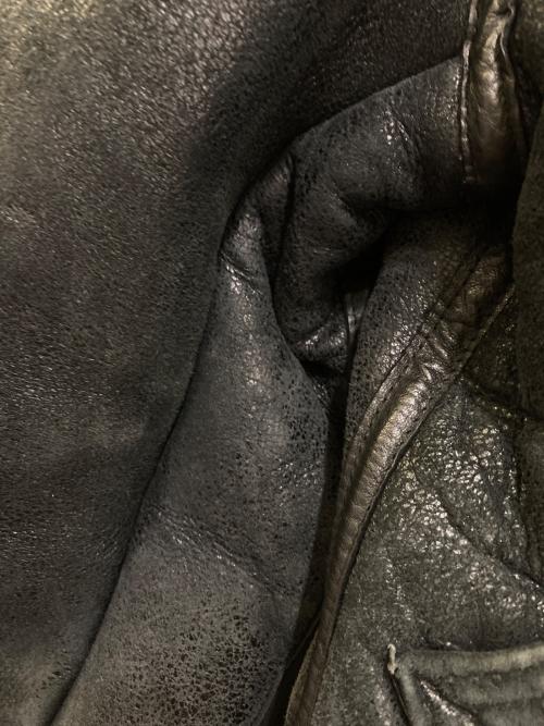 AVIREX（アヴィレックス）AVIREX (アヴィレックス) B-3 ムートン フライトジャケット ブラック サイズ:38の古着・服飾アイテム