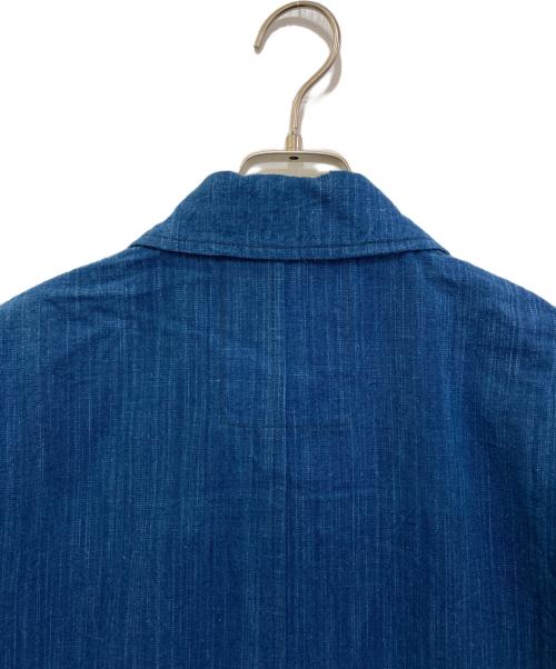 BLUE BLUE（ブルーブルー）BLUE BLUE (ブルーブルー) 藍染ジャケット ブルー サイズ:1の古着・服飾アイテム