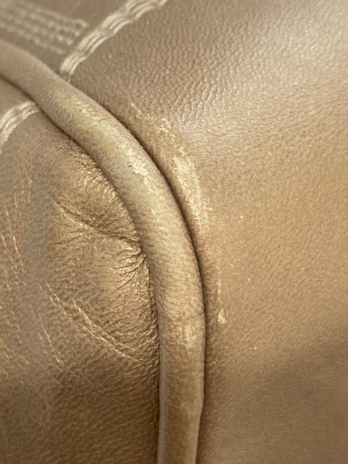 LOEWE（ロエベ）LOEWE (ロエベ) アマソナ36/アナグラムミニボストンッグ ゴールドの古着・服飾アイテム