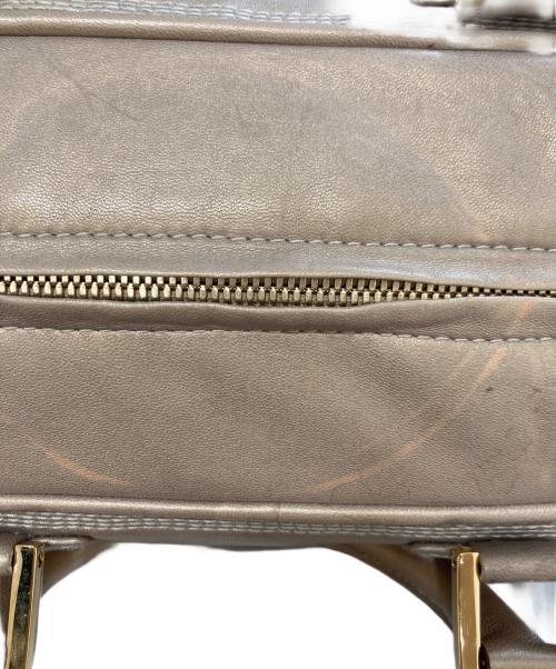 LOEWE（ロエベ）LOEWE (ロエベ) アマソナ36/アナグラムミニボストンッグ ゴールドの古着・服飾アイテム