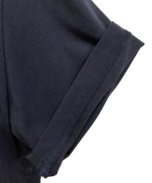 MARNI（マルニ）MARNI (マルニ) イタリックロゴTシャツ ネイビー サイズ:40の古着・服飾アイテム