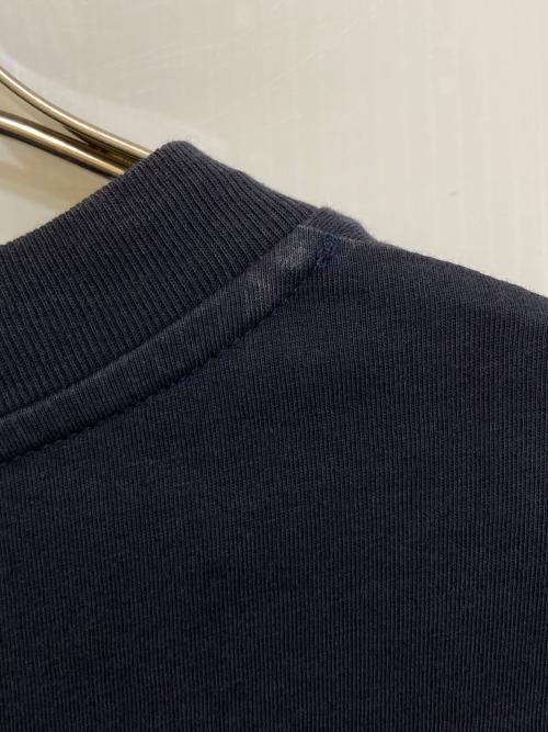 MARNI（マルニ）MARNI (マルニ) イタリックロゴTシャツ ネイビー サイズ:40の古着・服飾アイテム