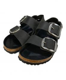 BIRKENSTOCK（ビルケンシュトック）の古着「ミラノ ビッグバックル サンダル」｜ブラック