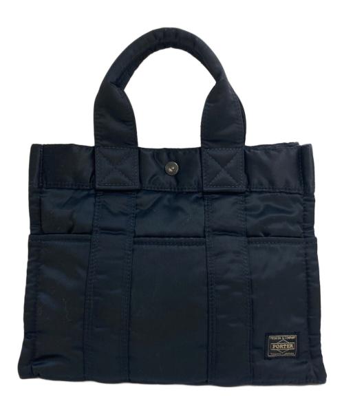 HEAD PORTER（ヘッドポーター）HEAD PORTER (ヘッドポーター) タンカートートバッグ ネイビーの古着・服飾アイテム