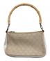 GUCCI (グッチ) バンブー GGキャンバス ワンショルダーバッグ　001.3870 アイボリー：8000円