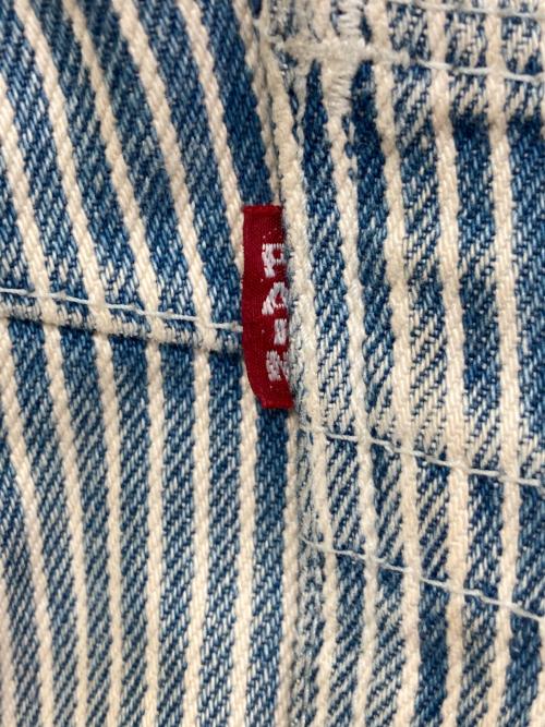 NUMBER (N)INE（ナンバーナイン）NUMBER (N)INE (ナンバーナイン) 08ss アタリ加工ヒッコリーパンツ インディゴ サイズ:3の古着・服飾アイテム