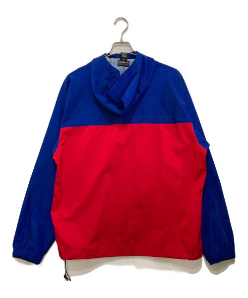 Patagonia（パタゴニア）Patagonia (パタゴニア) PNEUMATIC PULLOVER ブルー×レッド サイズ:Mの古着・服飾アイテム