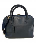 A.D.M.J.エーディーエムジェイ）の古着「2WAYショルダーバッグ」｜ネイビー