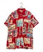 Sun Surfサンサーフ）の古着「アロハシャツ　511-M32426」｜レッド