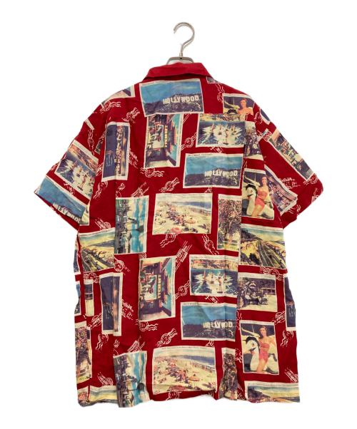 Sun Surf（サンサーフ）Sun Surf (サンサーフ) アロハシャツ　511-M32426 レッド サイズ:Lの古着・服飾アイテム