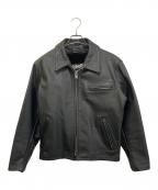Schottショット）の古着「シングルレザージャケット」｜ブラック