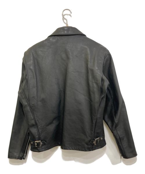 Schott（ショット）Schott (ショット) シングルレザージャケット ブラック サイズ:42の古着・服飾アイテム