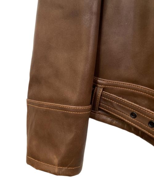 BUZZ RICKSON'S（バズリクソンズ）BUZZ RICKSON'S (バズリクソンズ) B-2 襟ボア ホースハイド レザー フライト ジャケット ブラウン サイズ:38の古着・服飾アイテム