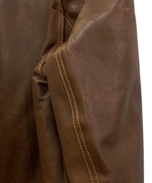 BUZZ RICKSON'S（バズリクソンズ）BUZZ RICKSON'S (バズリクソンズ) B-2 襟ボア ホースハイド レザー フライト ジャケット ブラウン サイズ:38の古着・服飾アイテム