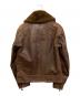 BUZZ RICKSON'S (バズリクソンズ) B-2 襟ボア ホースハイド レザー フライト ジャケット ブラウン サイズ:38：75000円