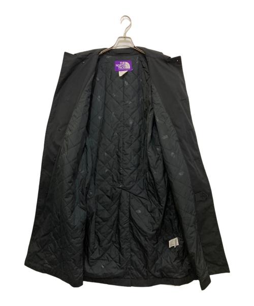 THE NORTHFACE PURPLELABEL（ザ・ノースフェイス パープルレーベル）THE NORTHFACE PURPLELABEL (ザ・ノースフェイス パープルレーベル) BEAMS (ビームス) 65/35インサレーションビッグステンカラーコート ブラック サイズ:Mの古着・服飾アイテム