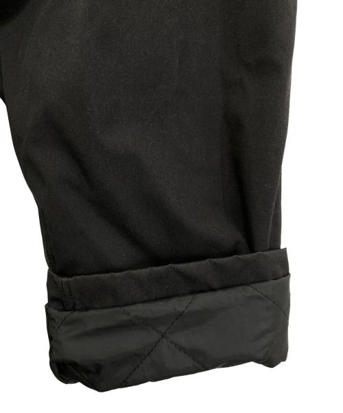 THE NORTHFACE PURPLELABEL（ザ・ノースフェイス パープルレーベル）THE NORTHFACE PURPLELABEL (ザ・ノースフェイス パープルレーベル) BEAMS (ビームス) 65/35インサレーションビッグステンカラーコート ブラック サイズ:Mの古着・服飾アイテム