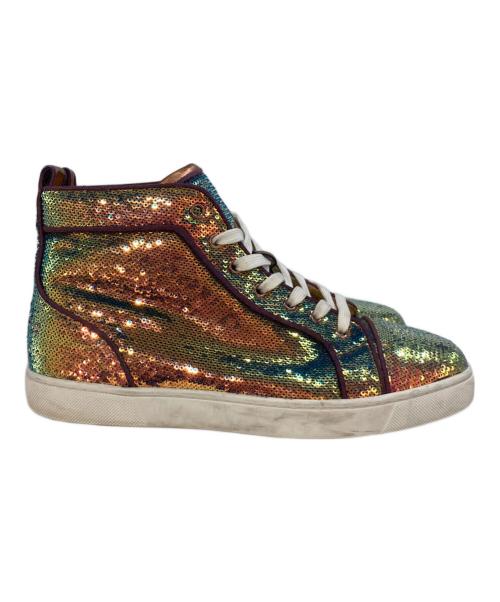 Christian Louboutin（クリスチャン・ルブタン）Christian Louboutin (クリスチャン・ルブタン) LOUIS Orlato Multicolor ハイカットスニーカー マルチカラー サイズ:42 1/2の古着・服飾アイテム
