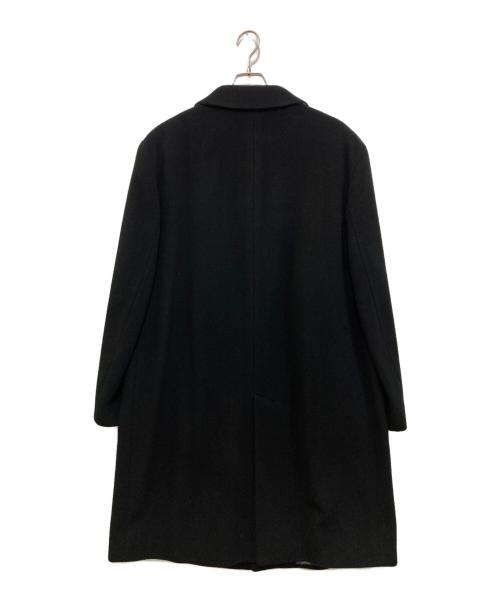 BURBERRY LONDON（バーバリーロンドン）BURBERRY LONDON (バーバリーロンドン) カシミヤ混チェスターコート ブラック サイズ:54の古着・服飾アイテム