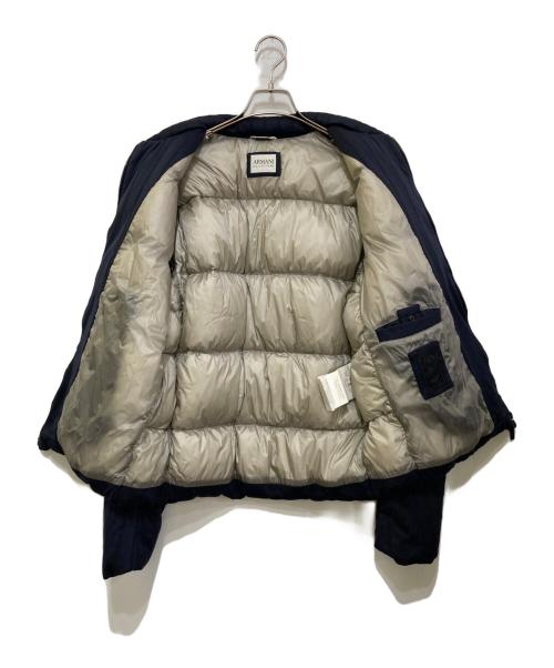 ARMANI COLLEZIONI（アルマーニ コレツィオーニ）ARMANI COLLEZIONI (アルマーニ コレツィオーニ) ダウンジャケット ネイビー サイズ:52の古着・服飾アイテム