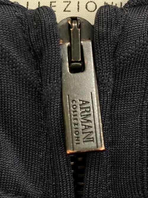 ARMANI COLLEZIONI（アルマーニ コレツィオーニ）ARMANI COLLEZIONI (アルマーニ コレツィオーニ) ダウンジャケット ネイビー サイズ:52の古着・服飾アイテム