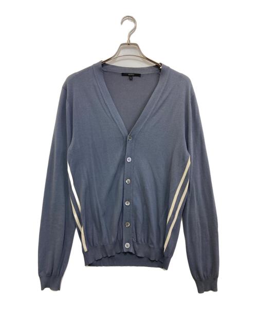 GUCCI（グッチ）GUCCI (グッチ) ニットカーディガン ブルー サイズ:Mの古着・服飾アイテム