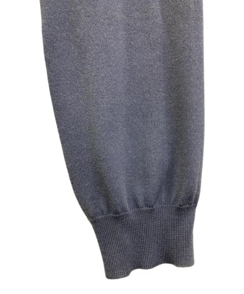 GUCCI（グッチ）GUCCI (グッチ) ニットカーディガン ブルー サイズ:Mの古着・服飾アイテム