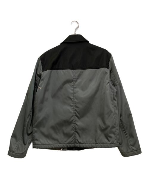 PRADA（プラダ）PRADA (プラダ) ナイロン中綿コーチジャケット ブラック サイズ:Mの古着・服飾アイテム