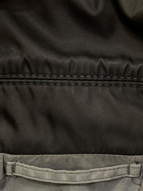 PRADA（プラダ）PRADA (プラダ) ナイロン中綿コーチジャケット ブラック サイズ:Mの古着・服飾アイテム