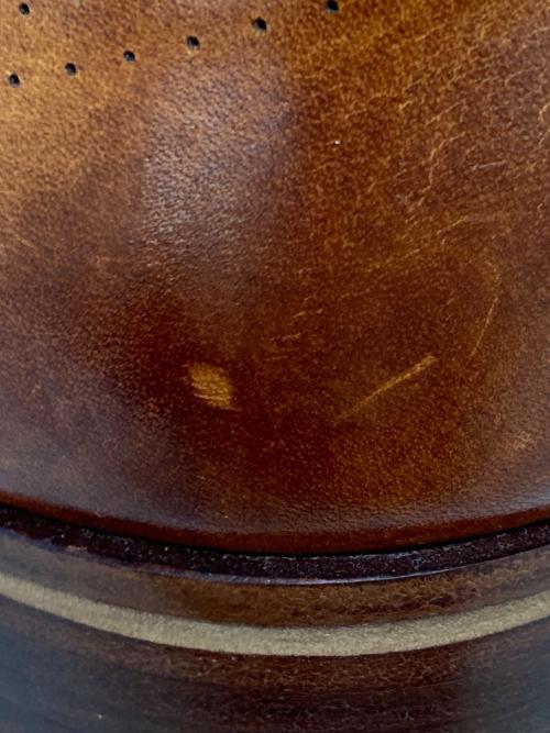 COLE HAAN（コールハーン）COLE HAAN (コールハーン) パンチングレザーシューズ ブラウン サイズ:10の古着・服飾アイテム