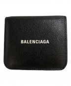 BALENCIAGAバレンシアガ）の古着「2つ折り財布　594216」｜ブラック