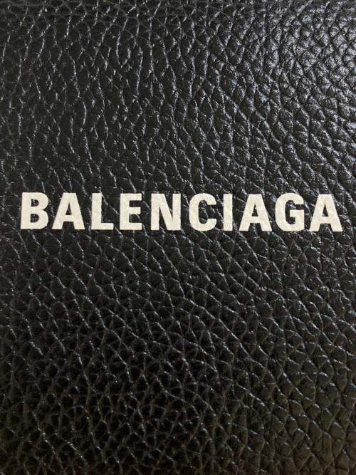 BALENCIAGA（バレンシアガ）BALENCIAGA (バレンシアガ) 2つ折り財布　594216 ブラックの古着・服飾アイテム