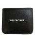 BALENCIAGA（バレンシアガ）の古着「2つ折り財布　594216」｜ブラック