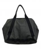 BALENCIAGAバレンシアガ）の古着「ネイビーカバスM/レザートートバッグ　339936」｜ブラック