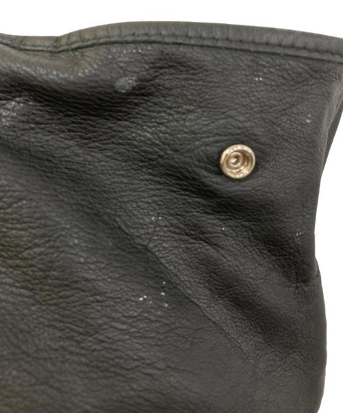 BALENCIAGA（バレンシアガ）BALENCIAGA (バレンシアガ) ネイビーカバスM/レザートートバッグ　339936 ブラックの古着・服飾アイテム