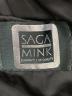中古・古着 ELEGANCE L fur (エレガンスファー) SAGA MINK (サガミンク) ミンクコート ブラック サイズ:表記なし(実寸をご参照下さい)：8000円