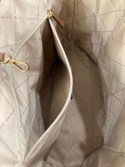 MICHAEL KORS（マイケルコース）MICHAEL KORS (マイケルコース) トートバッグ ブラウンの古着・服飾アイテム