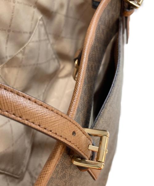 MICHAEL KORS（マイケルコース）MICHAEL KORS (マイケルコース) トートバッグ ブラウンの古着・服飾アイテム
