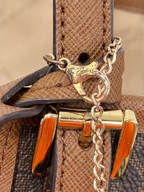 MICHAEL KORS（マイケルコース）MICHAEL KORS (マイケルコース) トートバッグ ブラウンの古着・服飾アイテム