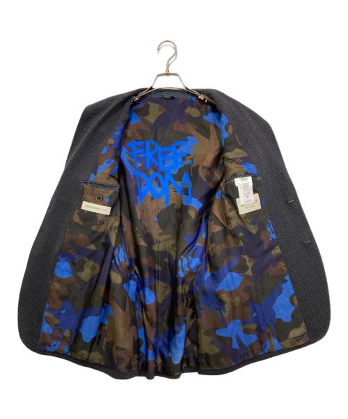 ETRO（エトロ）ETRO (エトロ) 総柄セットアップスーツ　202-1187Q-0095 ブラック サイズ:48の古着・服飾アイテム